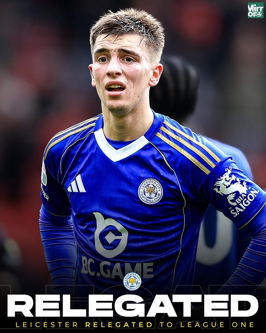 莱斯特城降级了