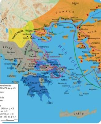 希波战争希波战争，作为古希腊与波斯帝国之间那段激烈纷争的历史篇章，始于公元前4