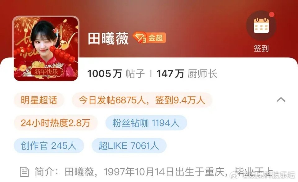 田曦薇在我们不知道的时候弯道超车了