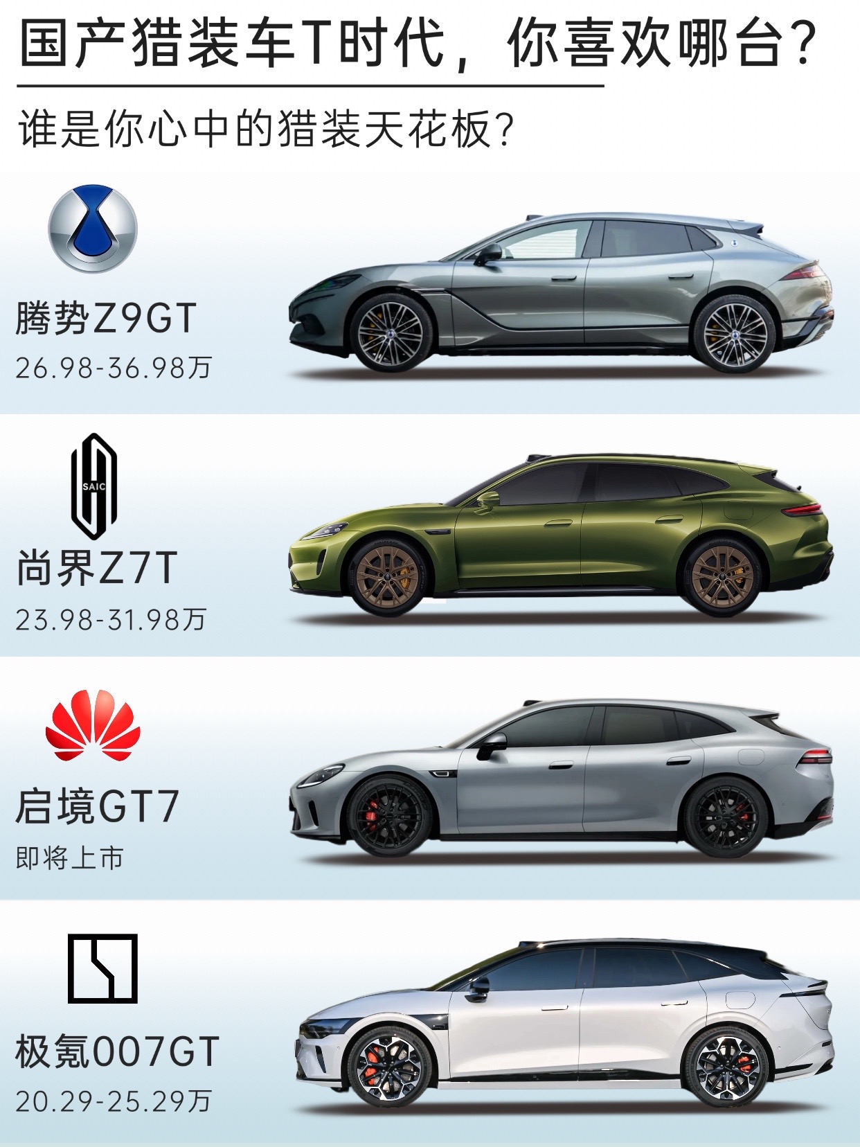 猎装党狂喜！国产猎装车，终于卷起来了！