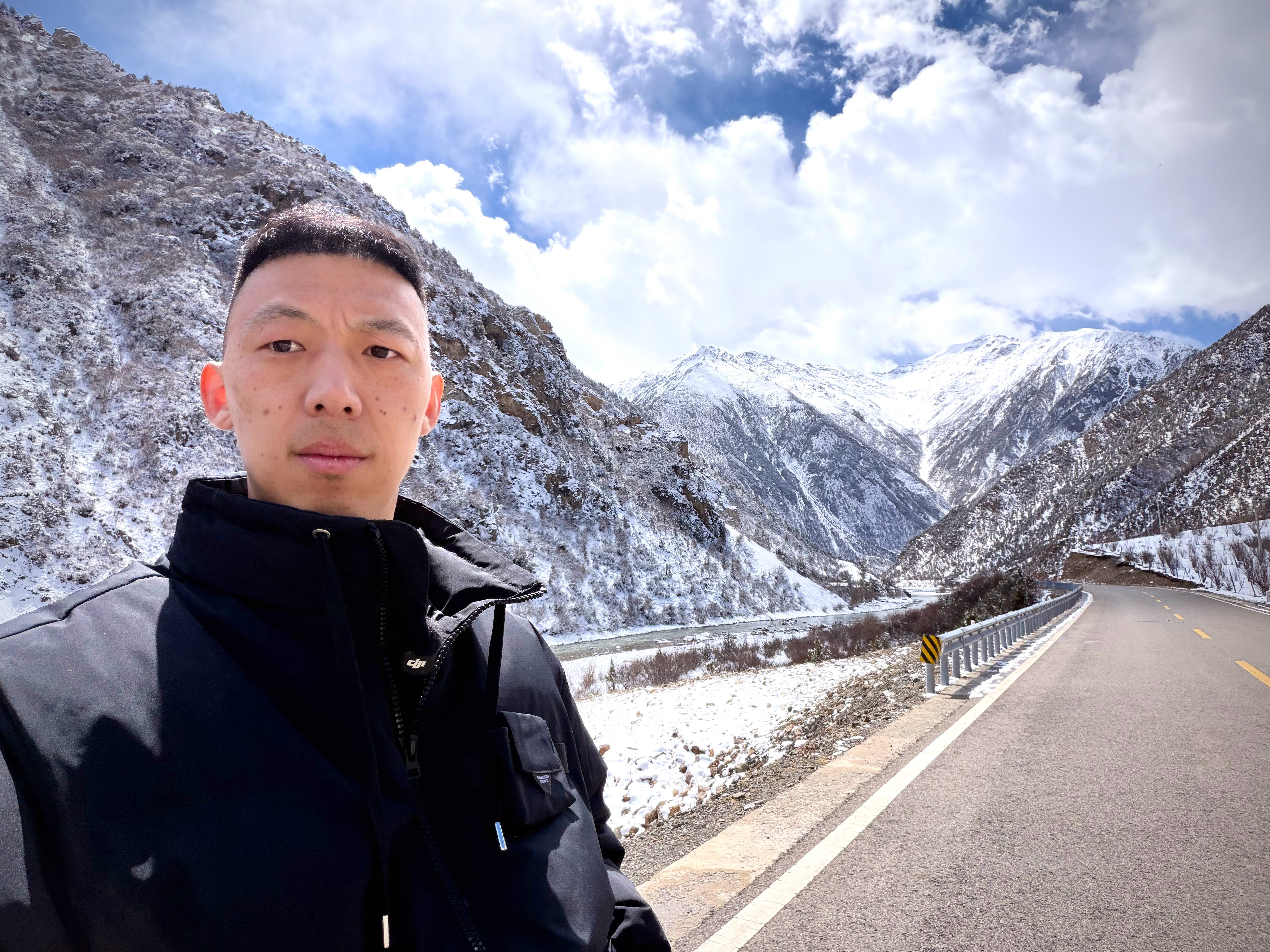 太帅了来张自拍吧