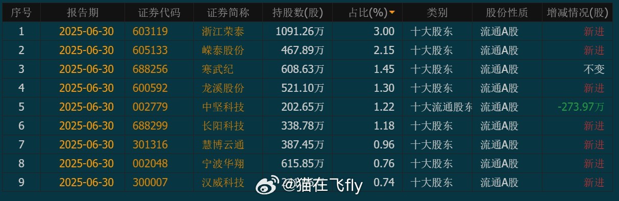 大佬章建平2025中报持GU-------能看的出来，大佬挺偏好机器人的