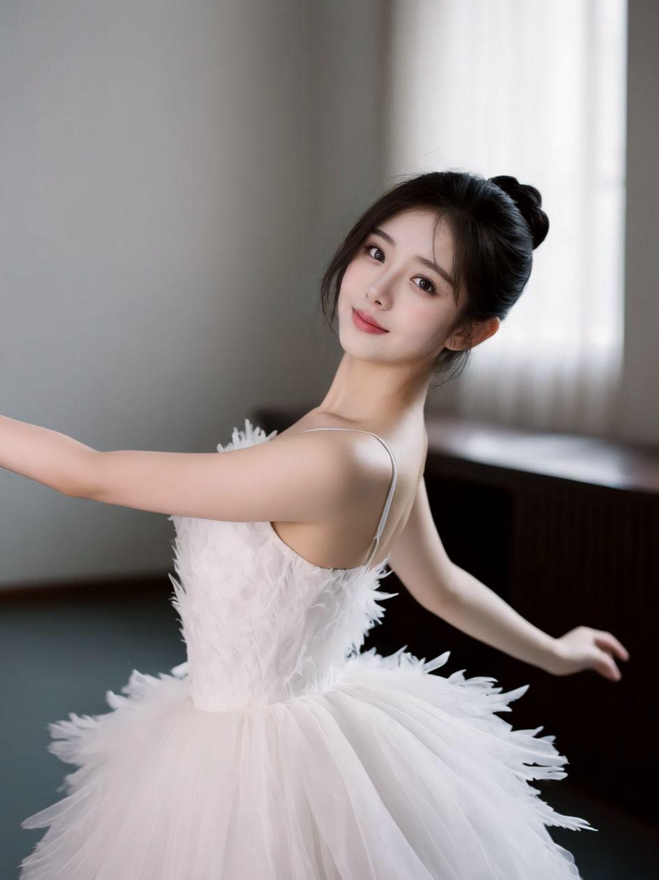 AI芭蕾写真 原来ai写真可以这么美 人生总得有一套ai写真吧 谁拍谁...