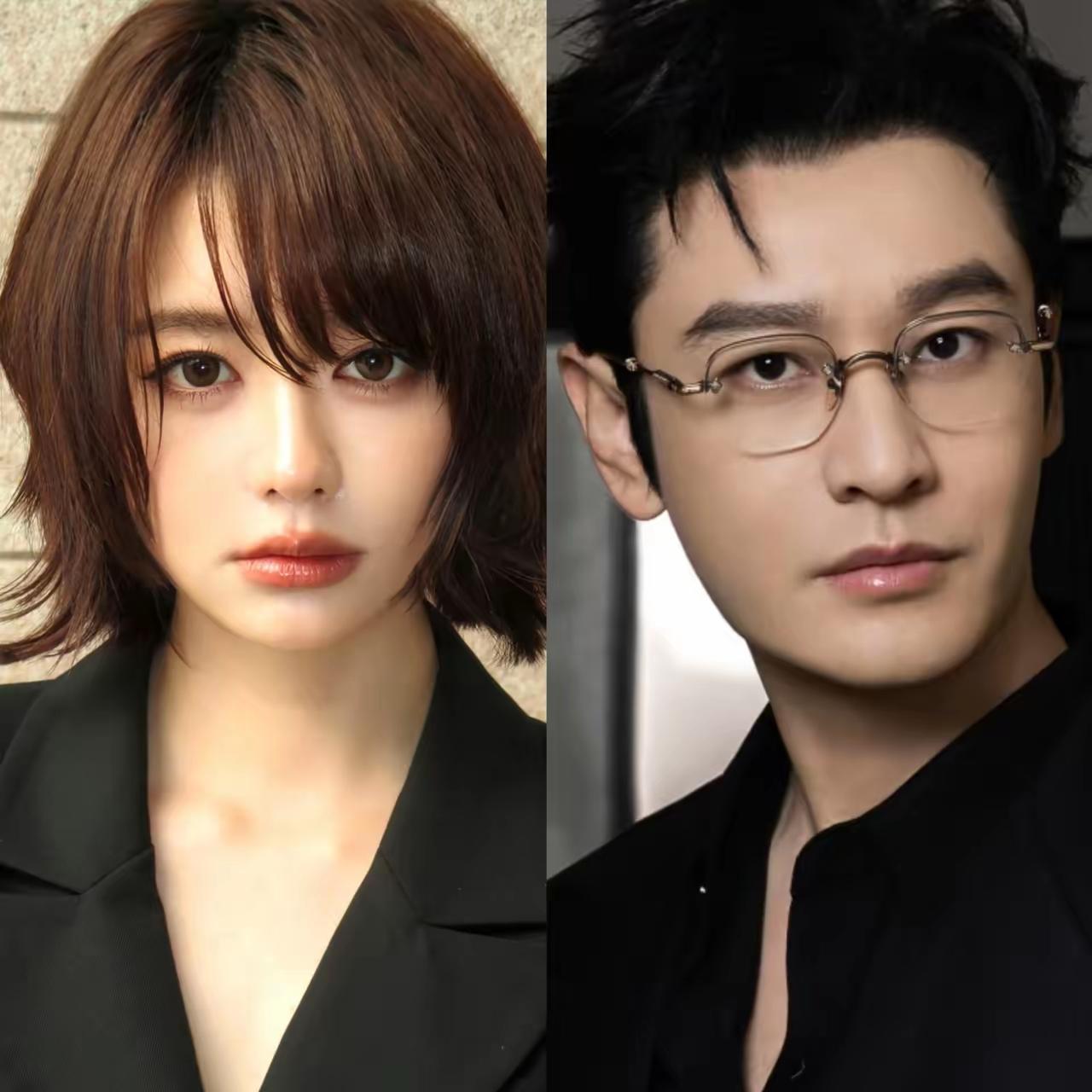 我的天，晓明哥啊，你新签的艺人眼睛大得太离谱了，光一双眼睛就占了半张脸，两