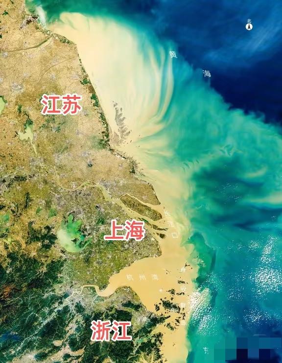 浙江有一处海是绿的图上也能看到很明显很多人不知道，是真的吗？求助浙江本