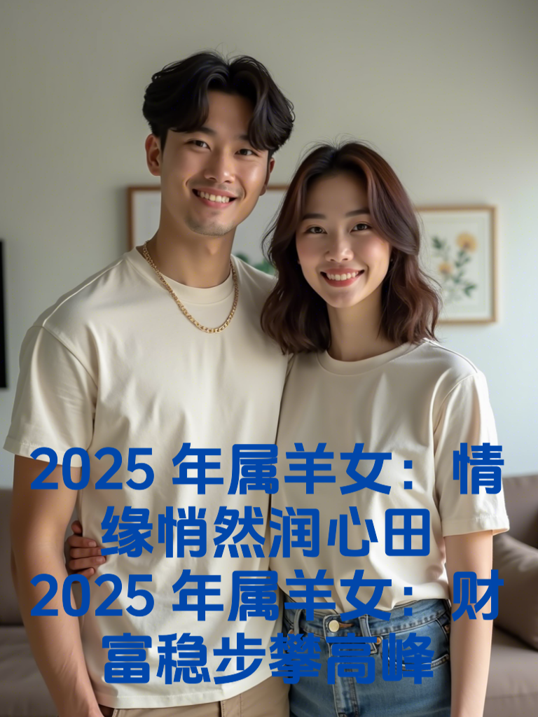 2025年属羊女：情缘悄然润心田，财富稳步攀高峰