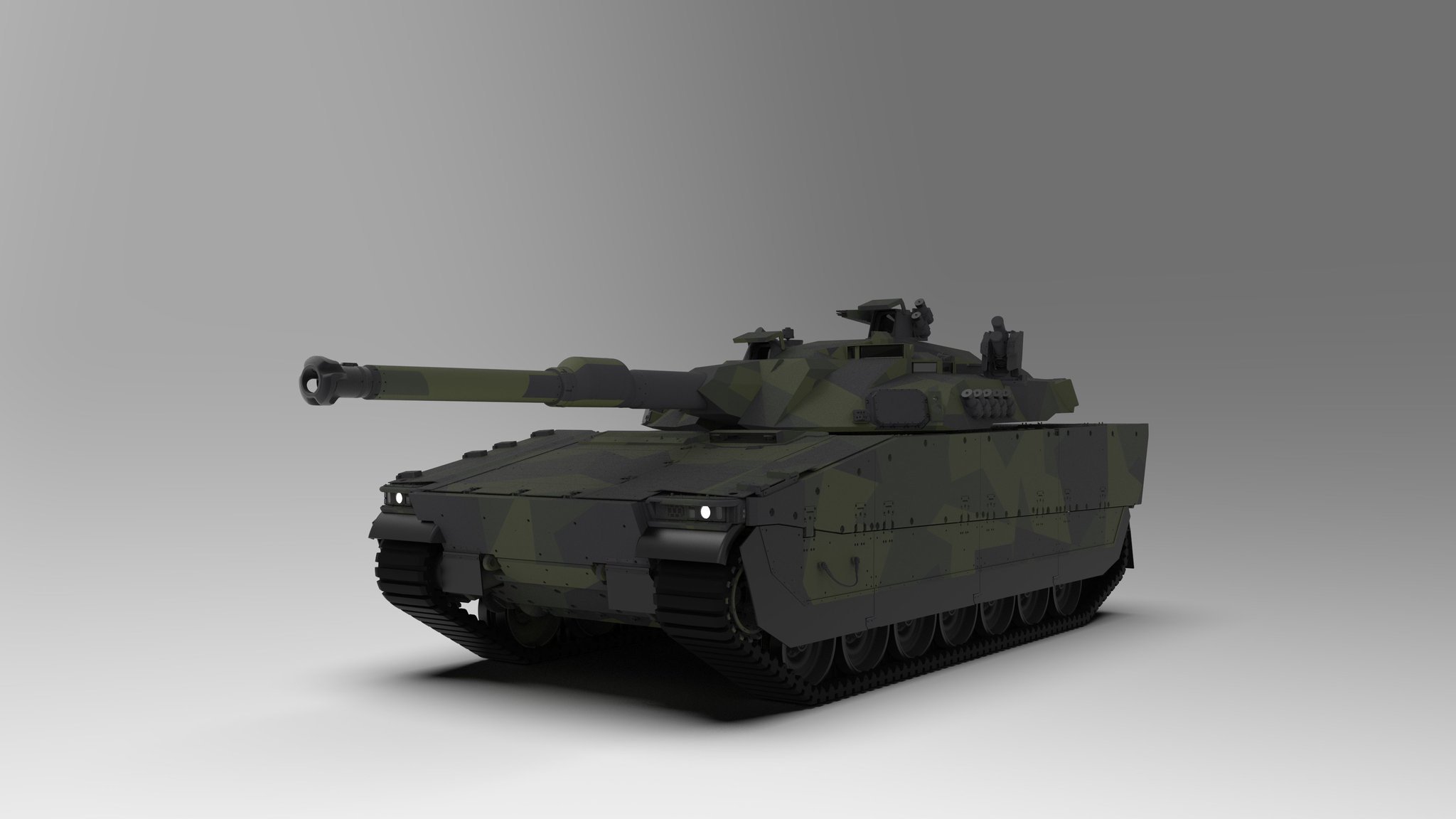 每天认识一件兵器烽火问鼎计划瑞典🇸🇪BAE公司的最新款CV90120中