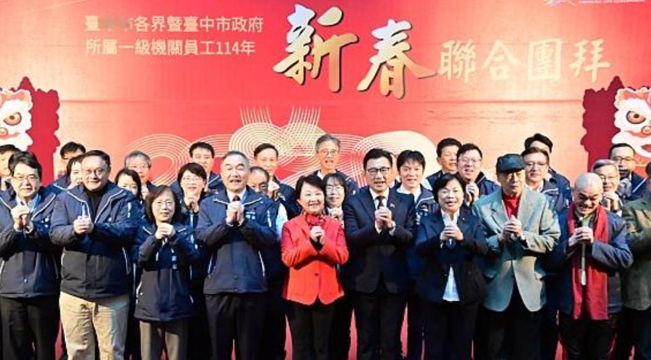 江启臣的台中市长之路，正式开跑？昨天（2月3日），江启臣赴台中市政府参加新春团