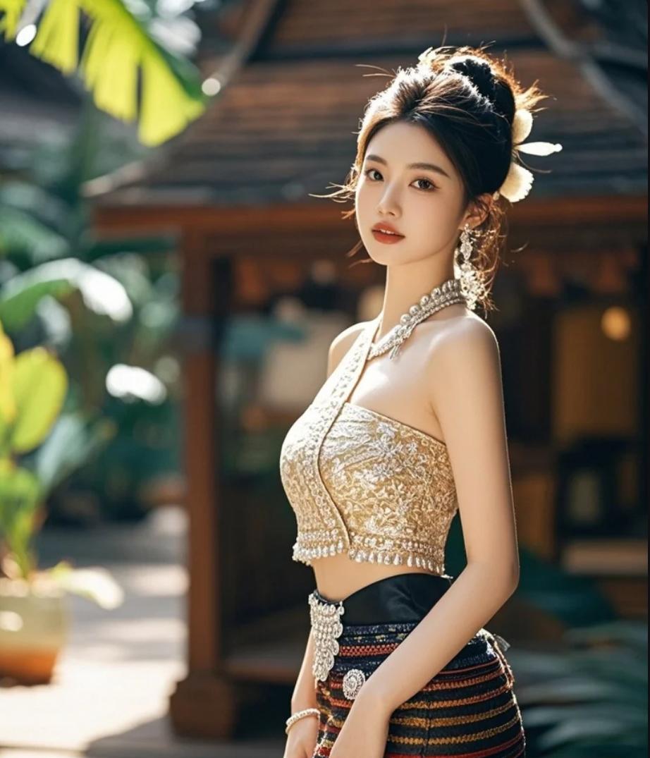 有没有被她的发饰惊艳到？快来猜猜寓意