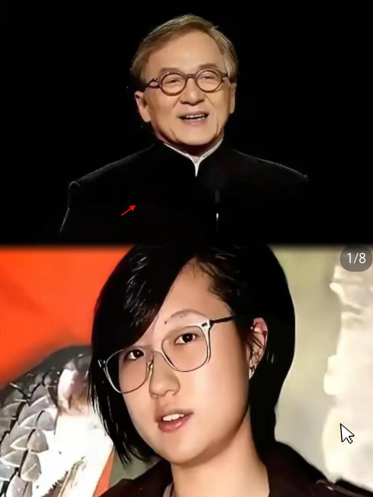 都说成龙还是向岁月低头了。这见完女儿才过三天，七位数的款子就悄悄划过去了，也