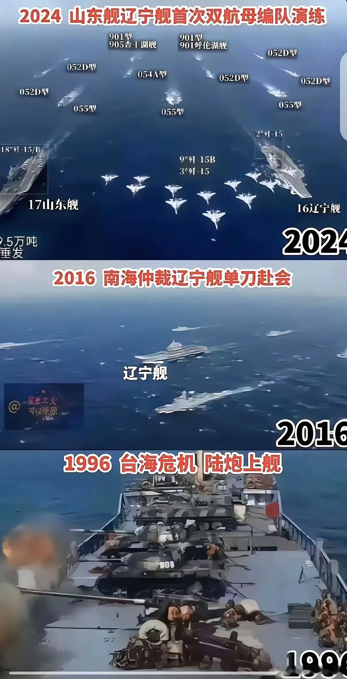 看到今天的装备，才知道96年和16年我们是有多么的不容易了