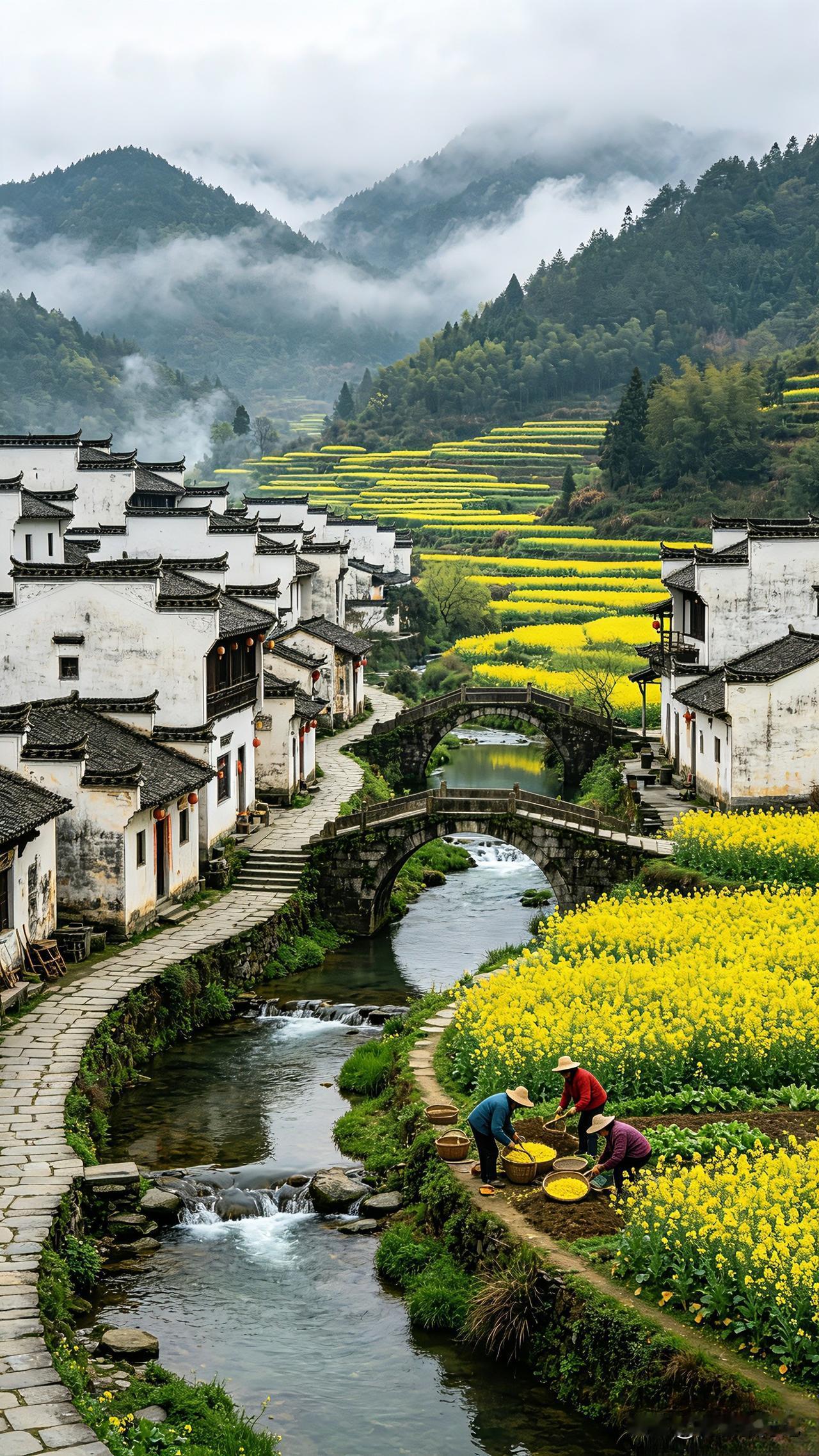 婺源县旅行攻略春日限定浪漫婺源被誉为中国最美乡村，青砖黛瓦的徽派古村与漫