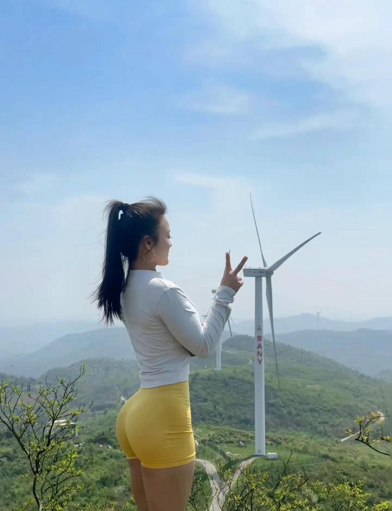 少与人纠缠多看大自然户外自由感拍照健身随意拍