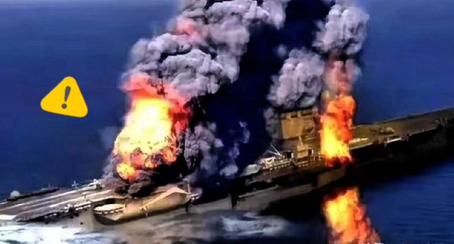 大火熊熊燃烧，浓烟滚滚！8日，美军直升机基地遭重击当地时间3月8日，伊朗伊斯