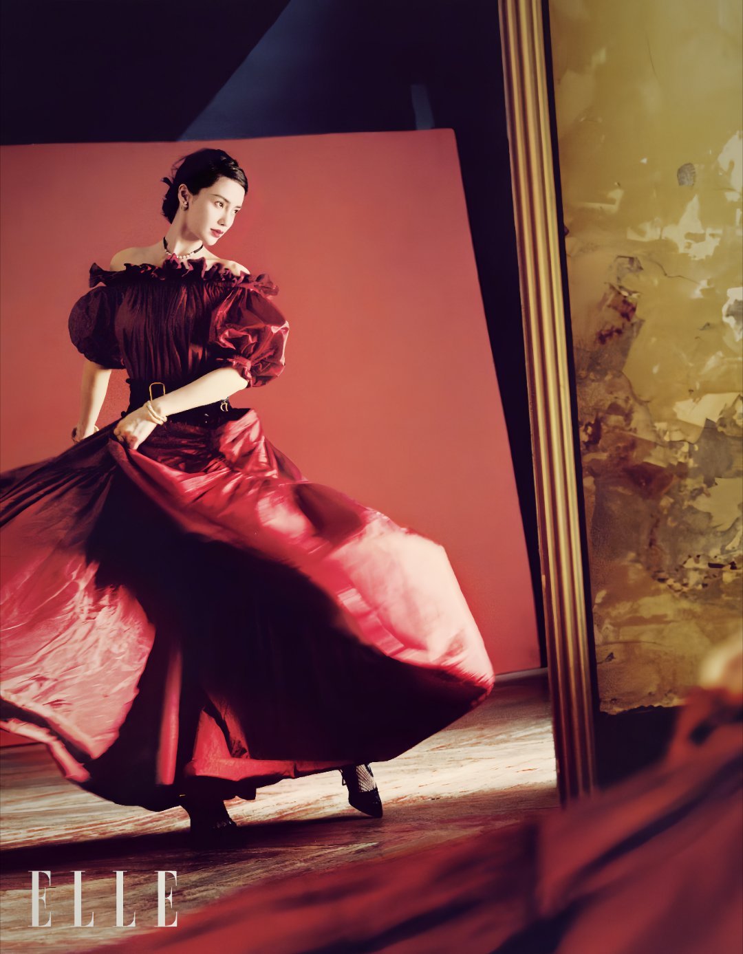 angelababy🥂杨颖画报里走出来的摩登女郎✘自修