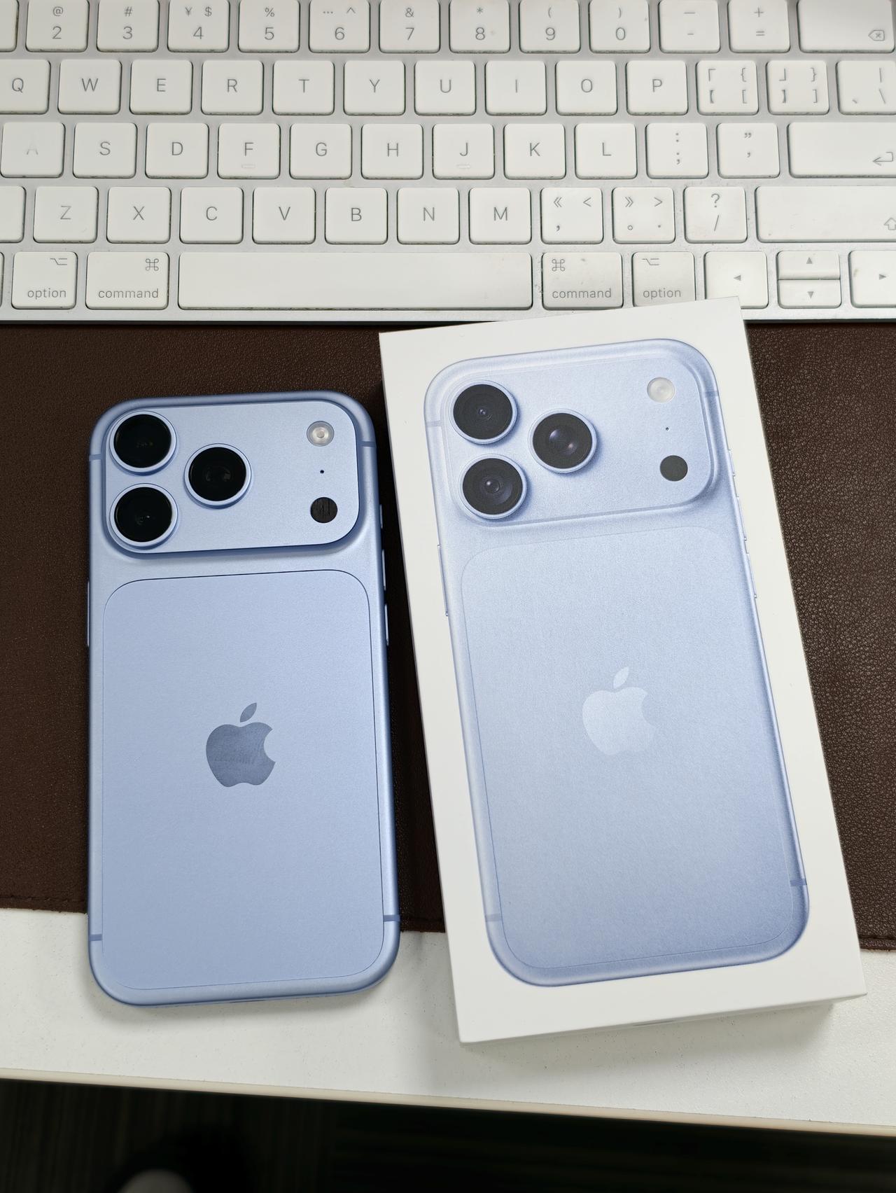 今年没人敢说iPhone18Pro不好看了吧拿到iPhone18Pro了，冰