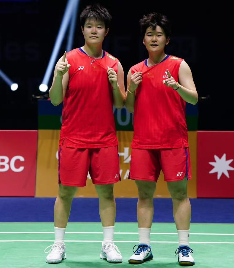 很可惜！女双刘圣书/谭宁1-2不敌韩国强劲组合，无缘年终总决赛的最终决赛。面