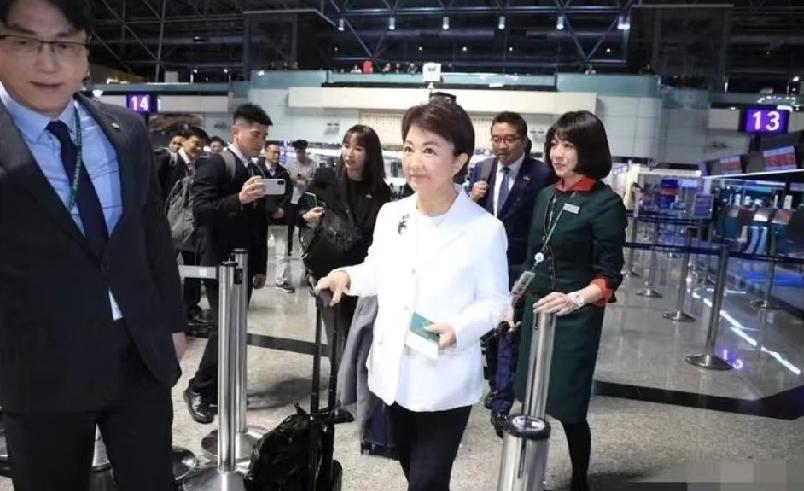 卢秀燕刚从美国回来，郑丽文在台北盯着预算案，台海风向悄悄变了。她十一天跑了五