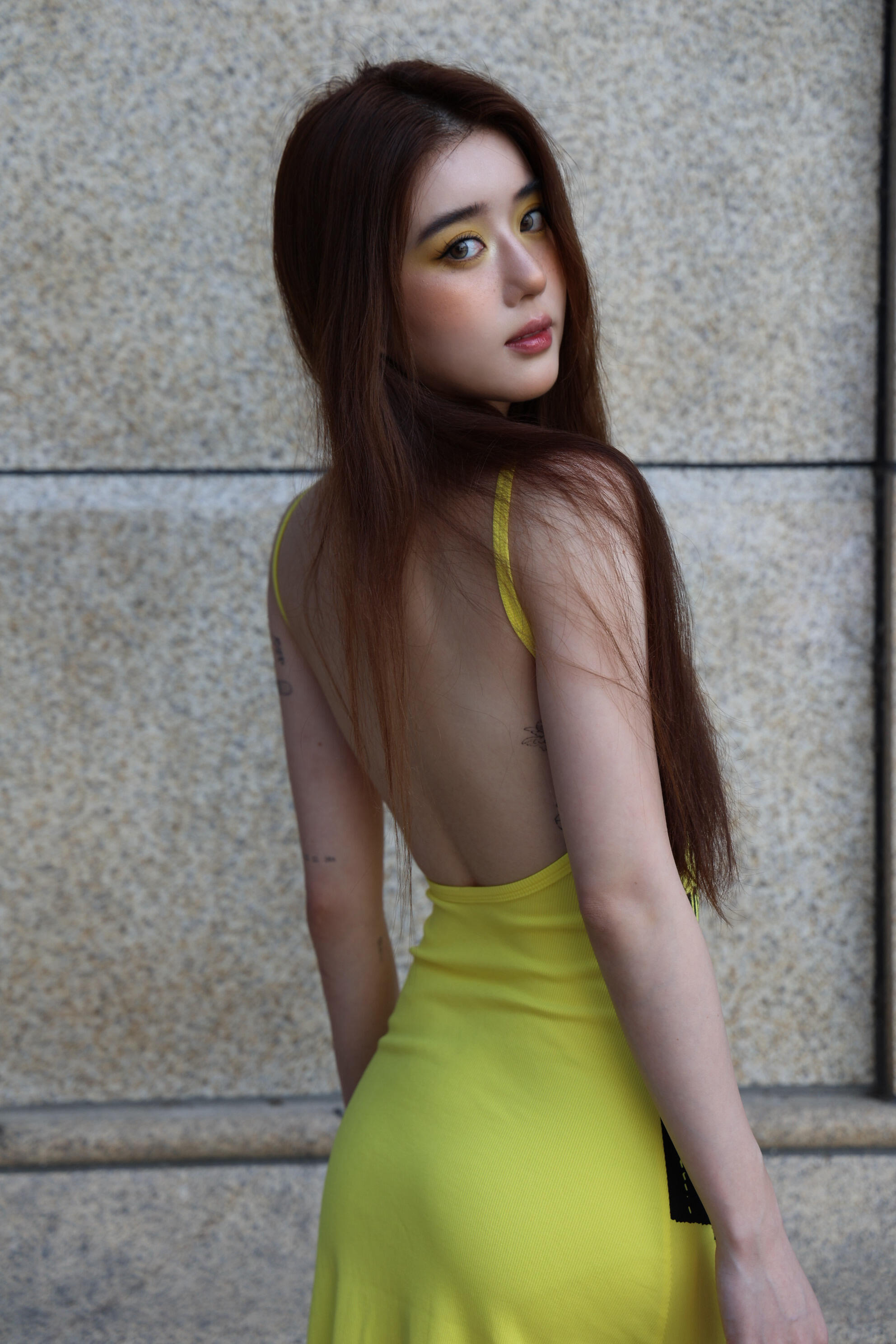 李凯馨侧胸私密小纹身​​​