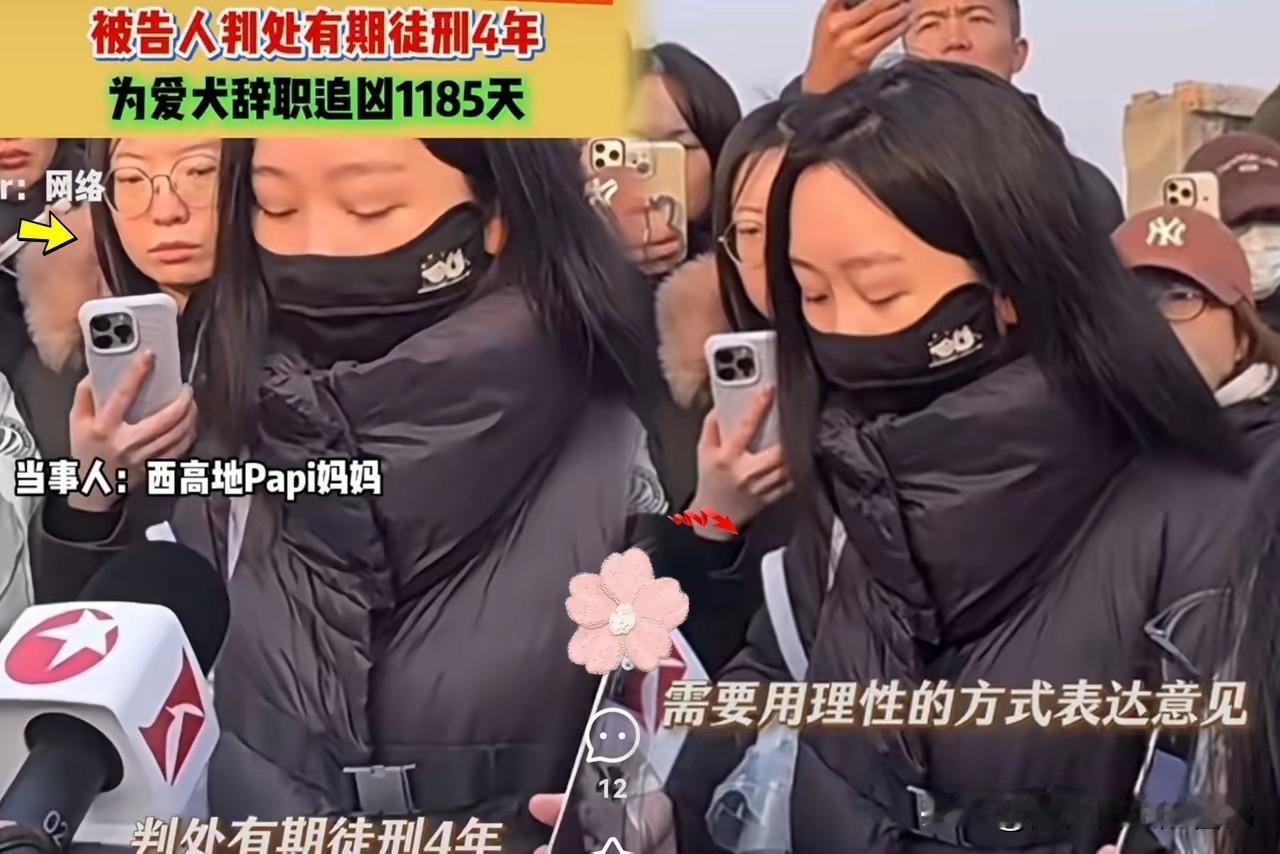 李女士刚刚赢了一场官司，就迫不及待地养了新狗。显然是想用新狗来发泄一下心中的不