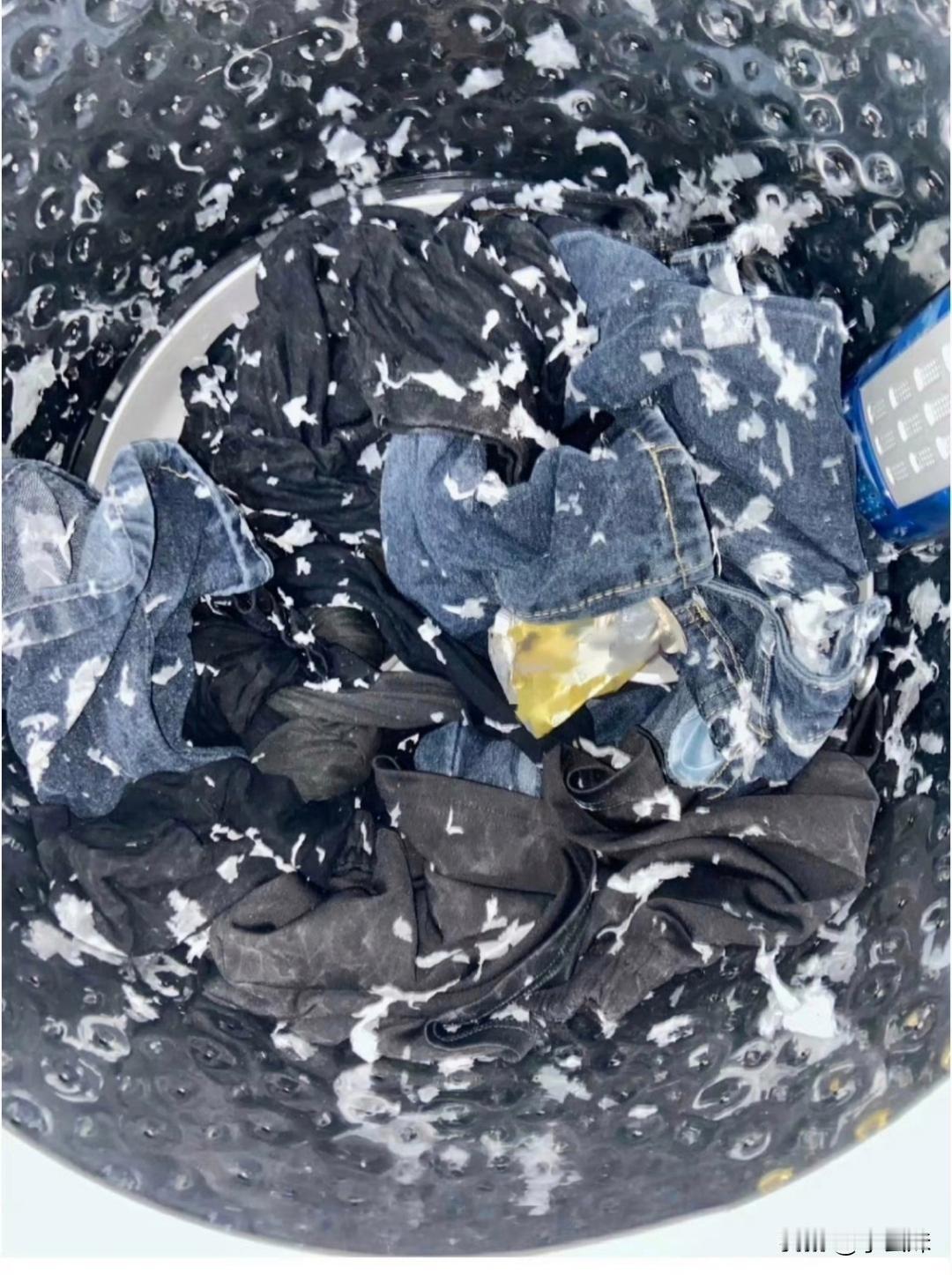 洗衣机会惩罚每个忘掏兜的人