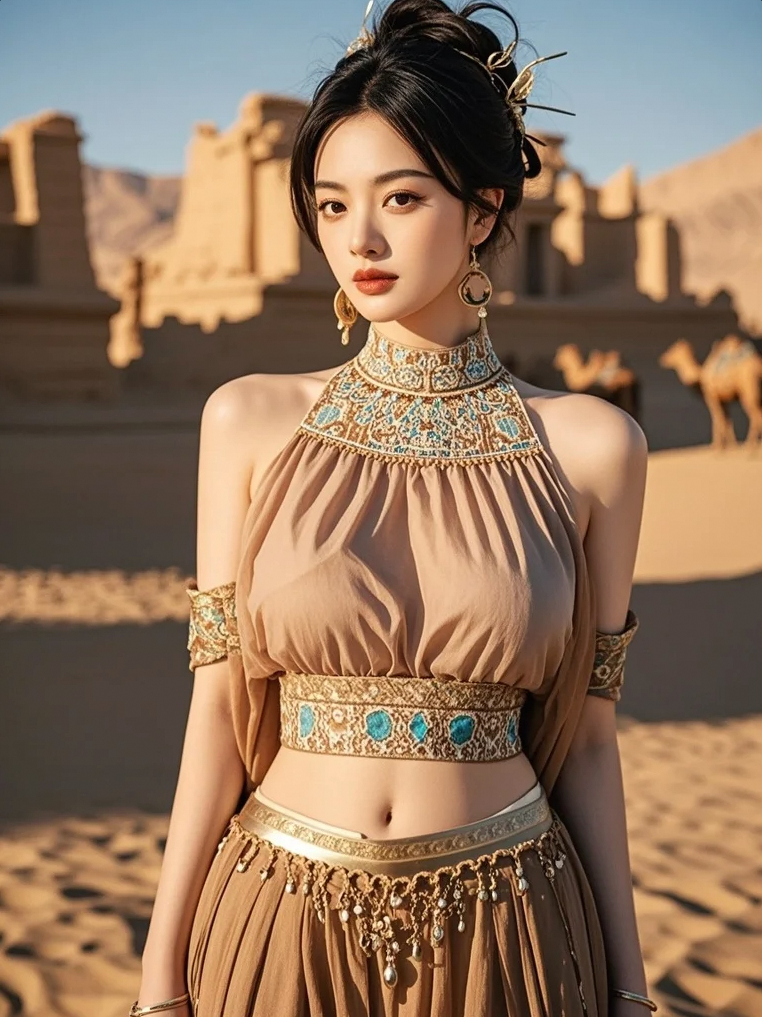 在敦煌拍到仙女下凡现场！速来围观