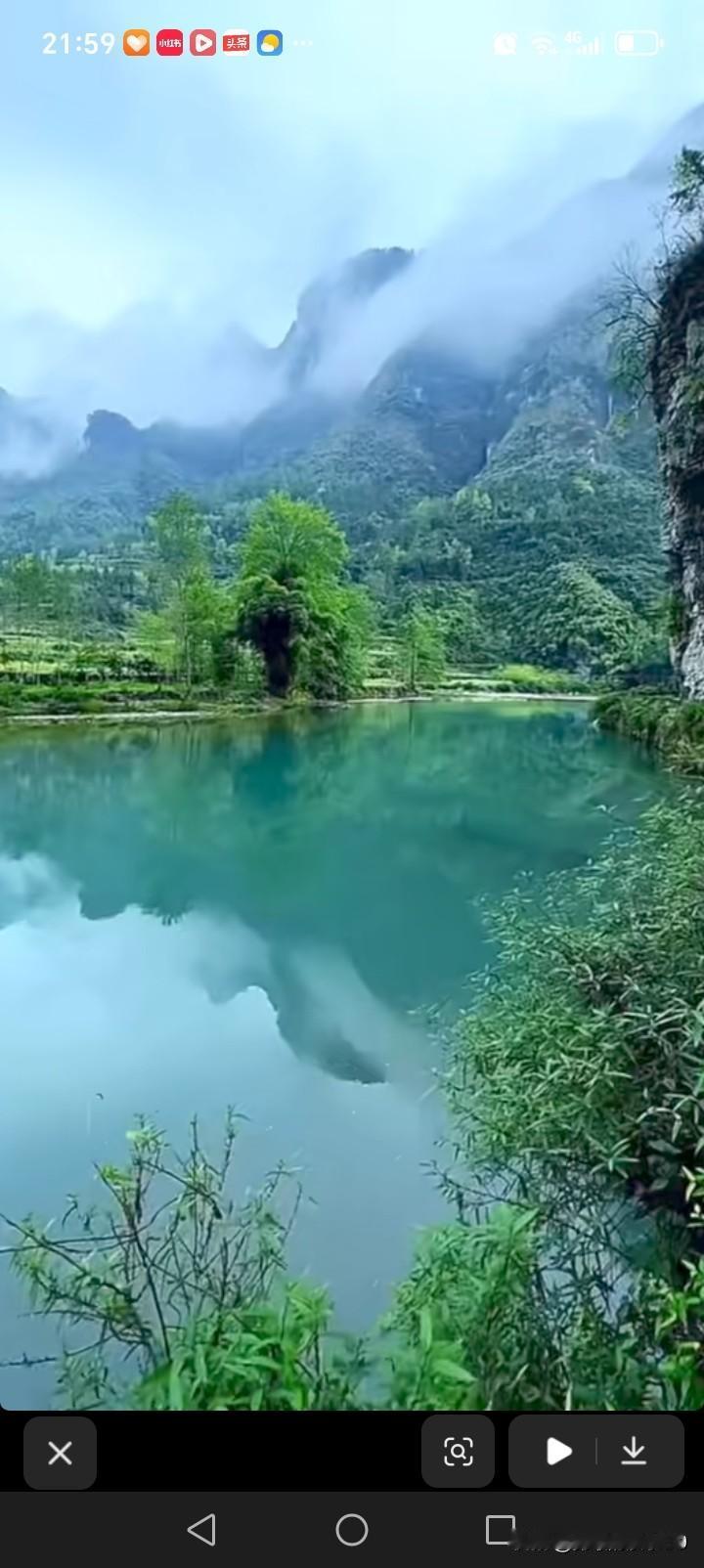 “春风如约至，花影共徘徊”，此句将春天韵致写得鲜活灵动。二月已过，三月携春风赴春