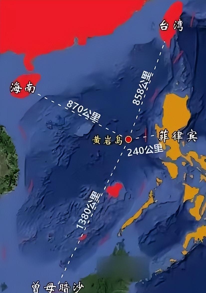 中国实控黄岩岛的标志是什么？按目前的情况，想和菲律宾签署边境条约是不可能了。