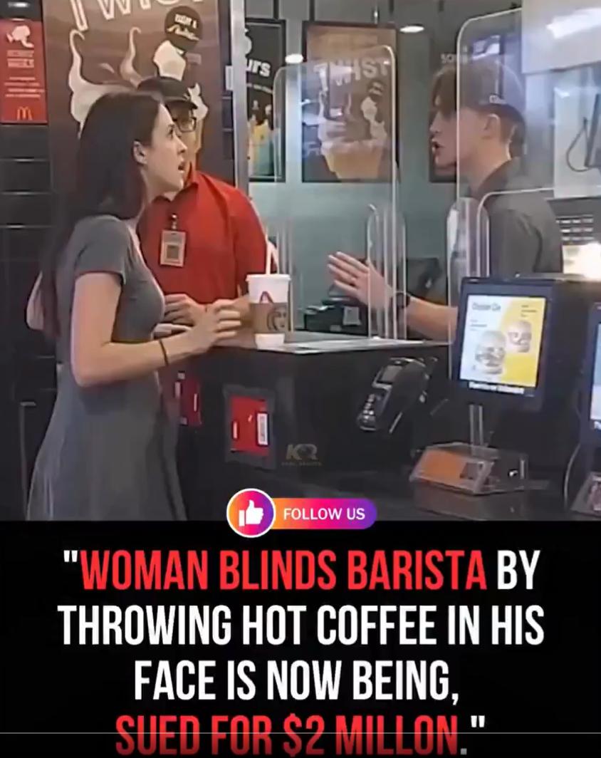 事情经过大概是这样：一位35岁的女顾客买了一杯咖啡，但她发现自己买错了，便要求
