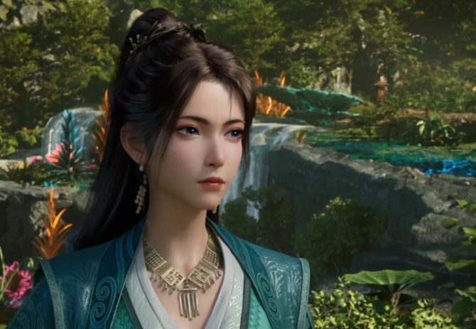 动漫《凡人修仙传》慕沛灵才堪称人生赢家，她冲击元婴期时本就寿元将近，可她处于金丹