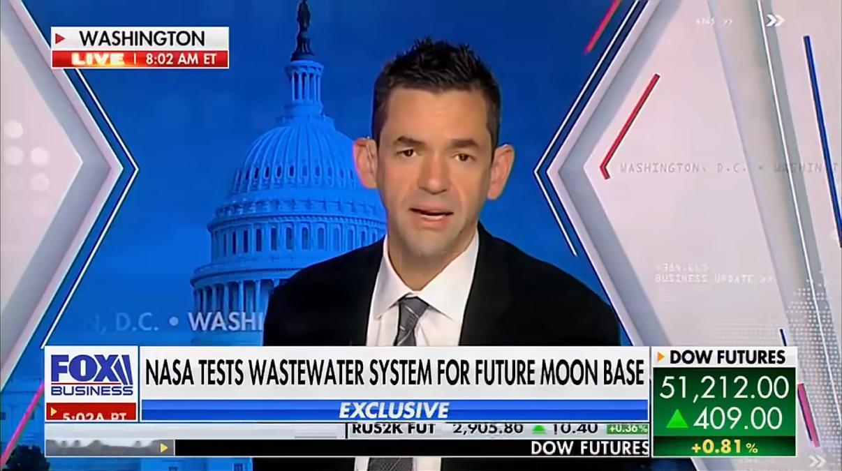 中美登月竞争真是激烈！6月3日，NASA局长艾萨克曼做客福克斯商业频道访