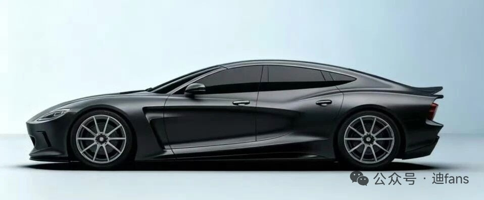 网传方程豹旗舰轿车的预测图，机盖看着很战斗同时也不失优雅，后门看起来非常有力量感