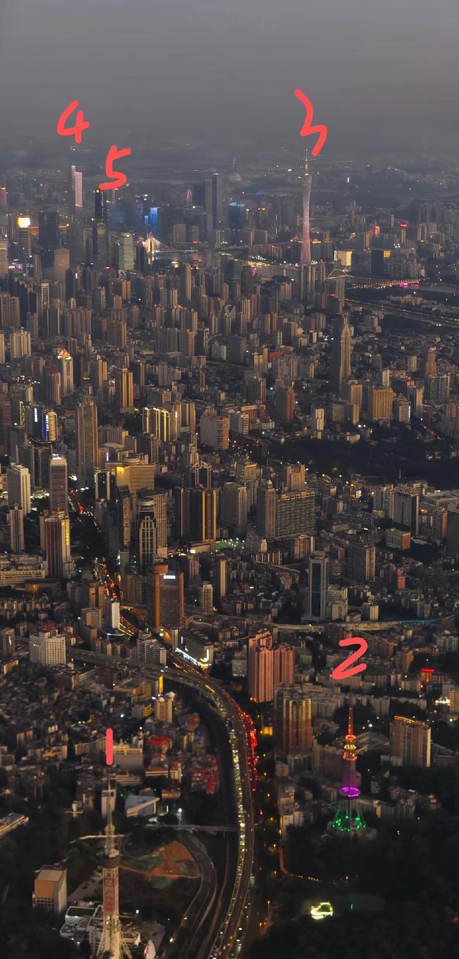 广州五塔，哪个视角最佳呢？