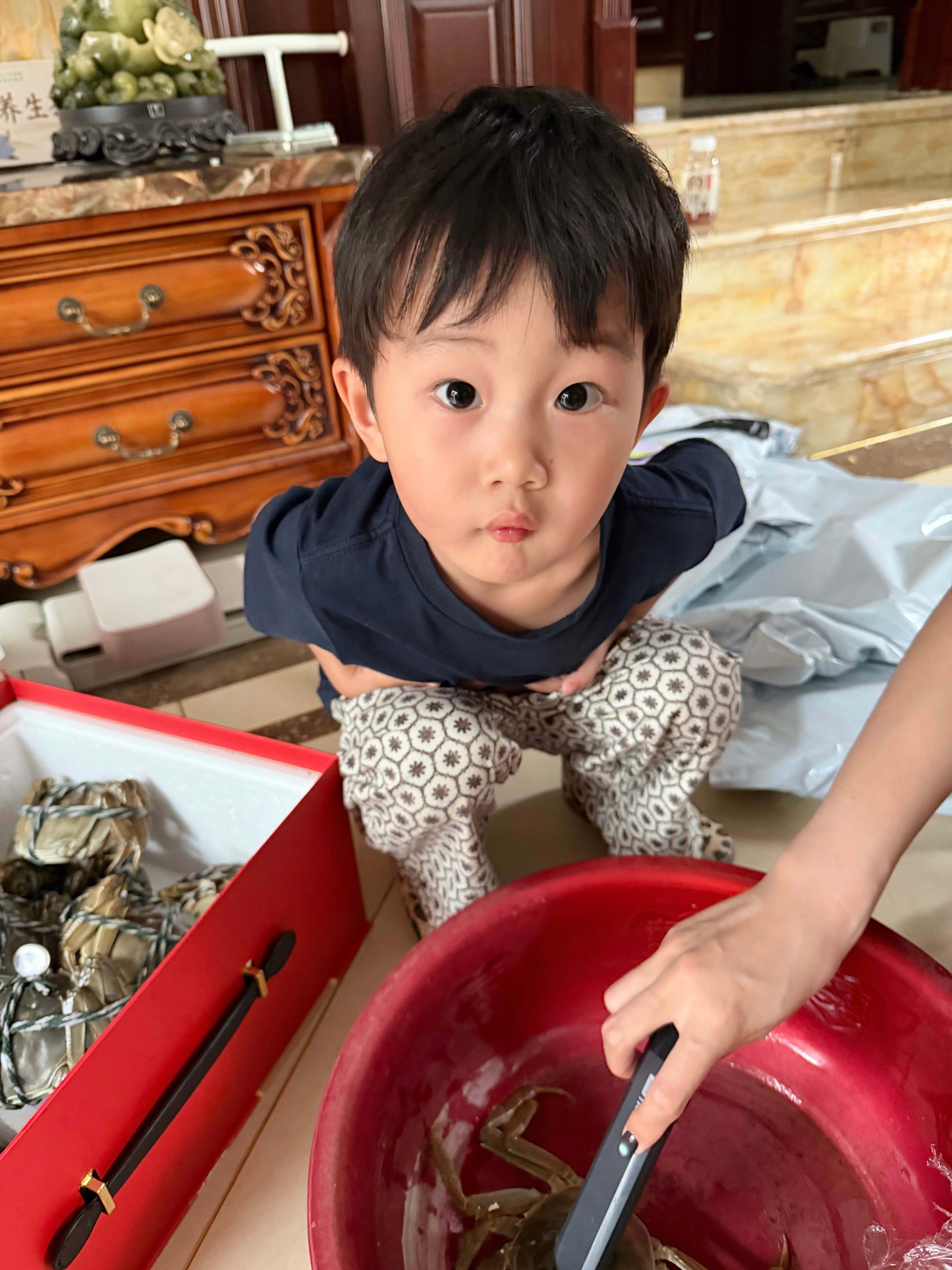 巨蟹座的小🦀宝爱吃大螃蟹～​​​