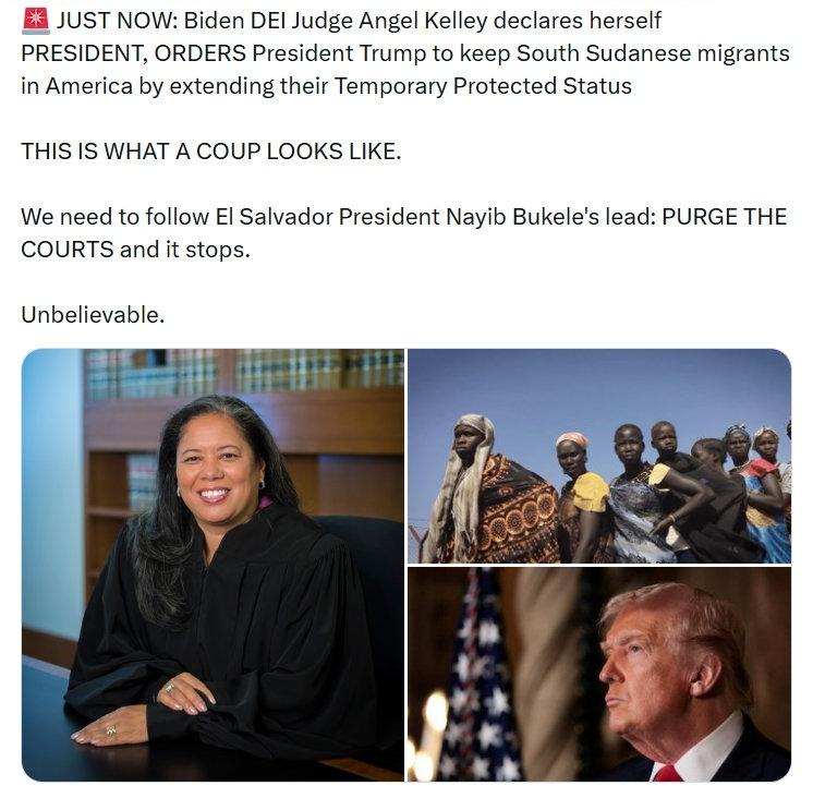 埃隆·马斯克谈司法政变：“为了拯救民主，我们必须进行弹劾。”“正如总统布克莱