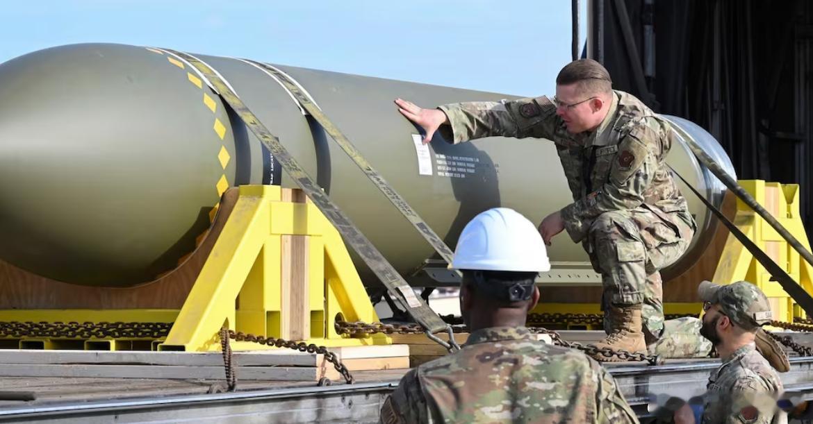 美军为再次打击伊朗做准备，空军采购数十枚GBU-57钻地弹上周二，美国空军授予波