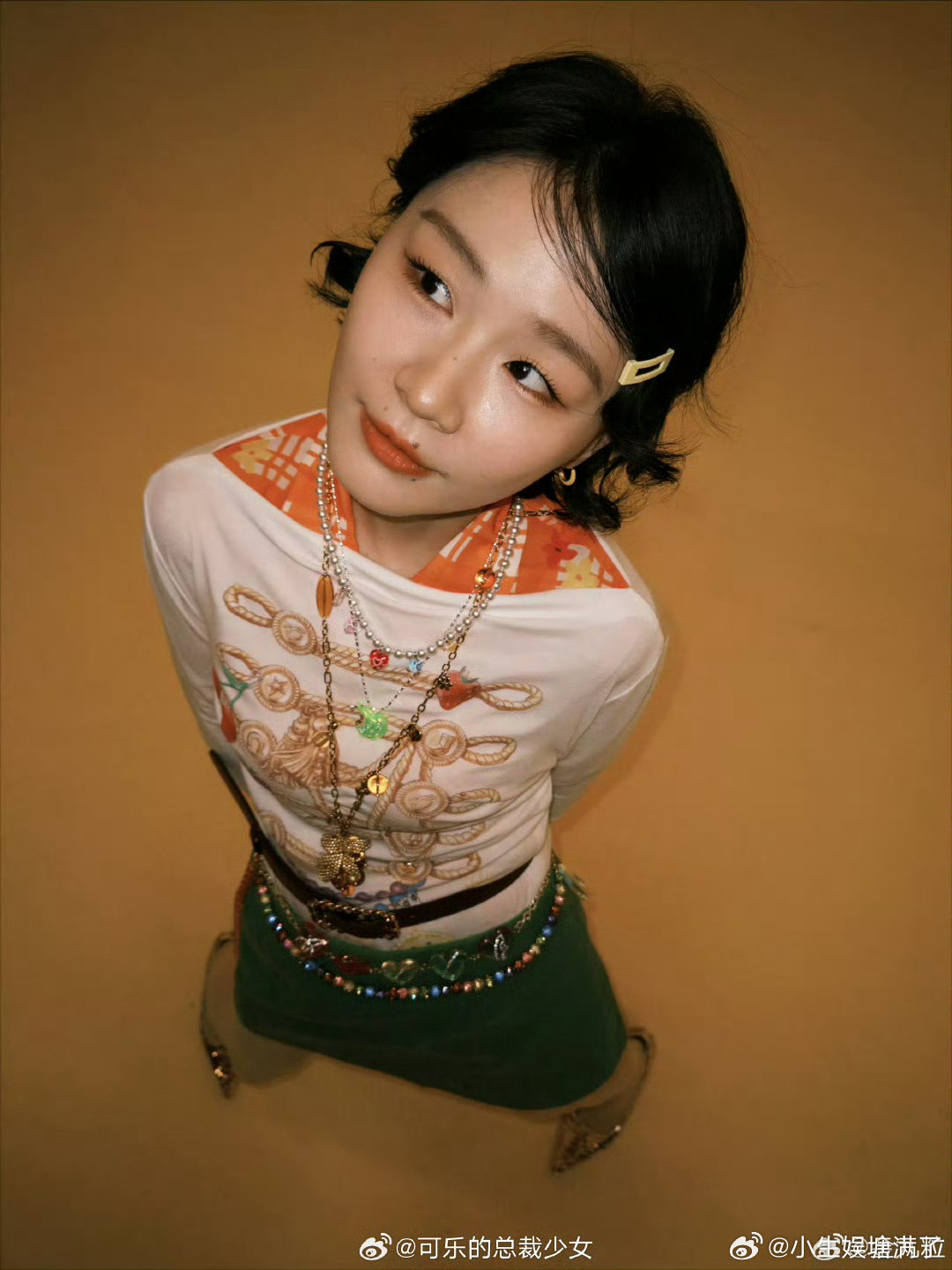 金靖说胖六斤结果瘦成小金粒从搞笑女到精致小金粒，金靖从来没让人失望过！希望她多