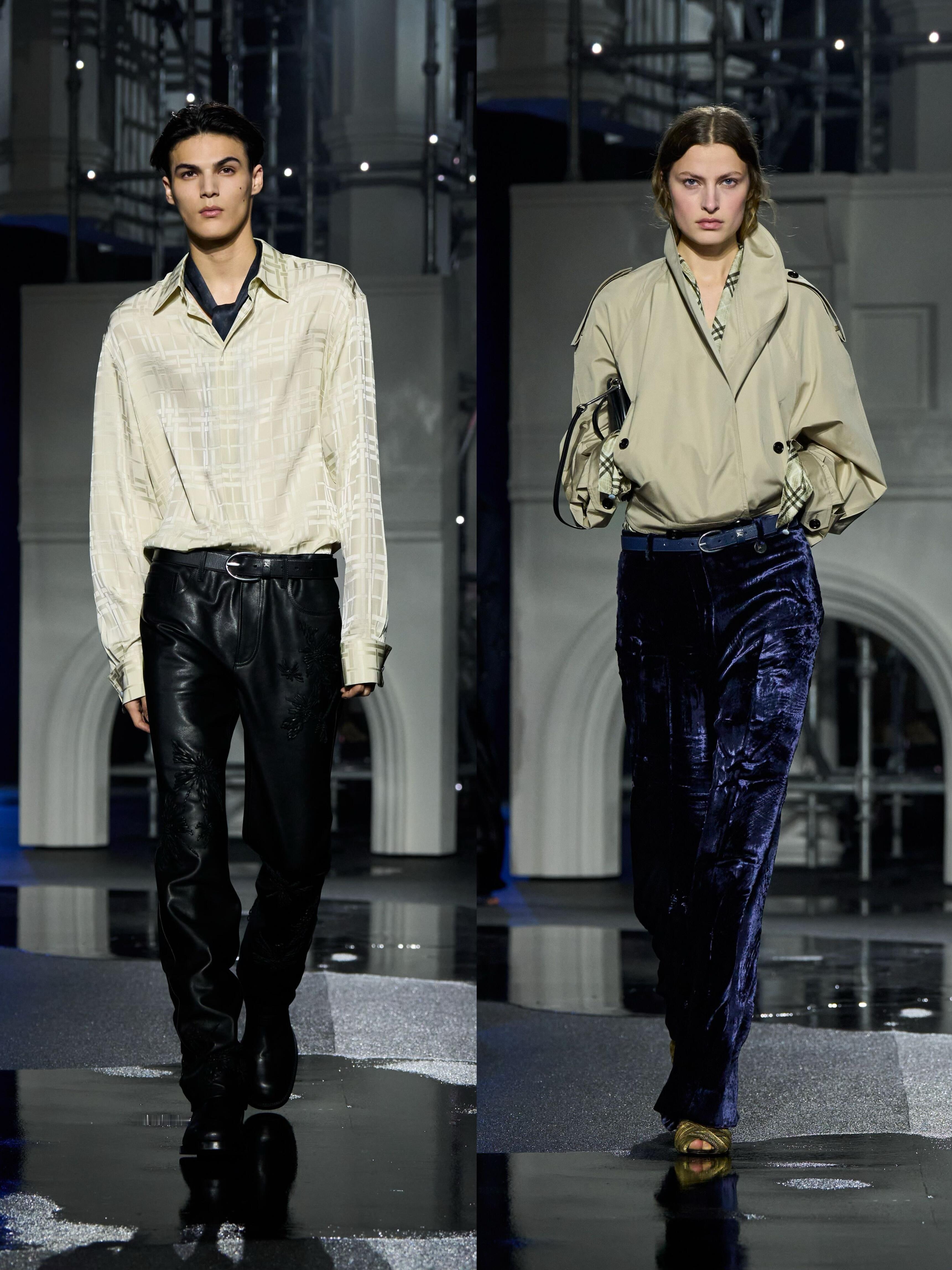 Burberry大秀时装周伦敦时装周Burberry2026秋冬秀场，Dan
