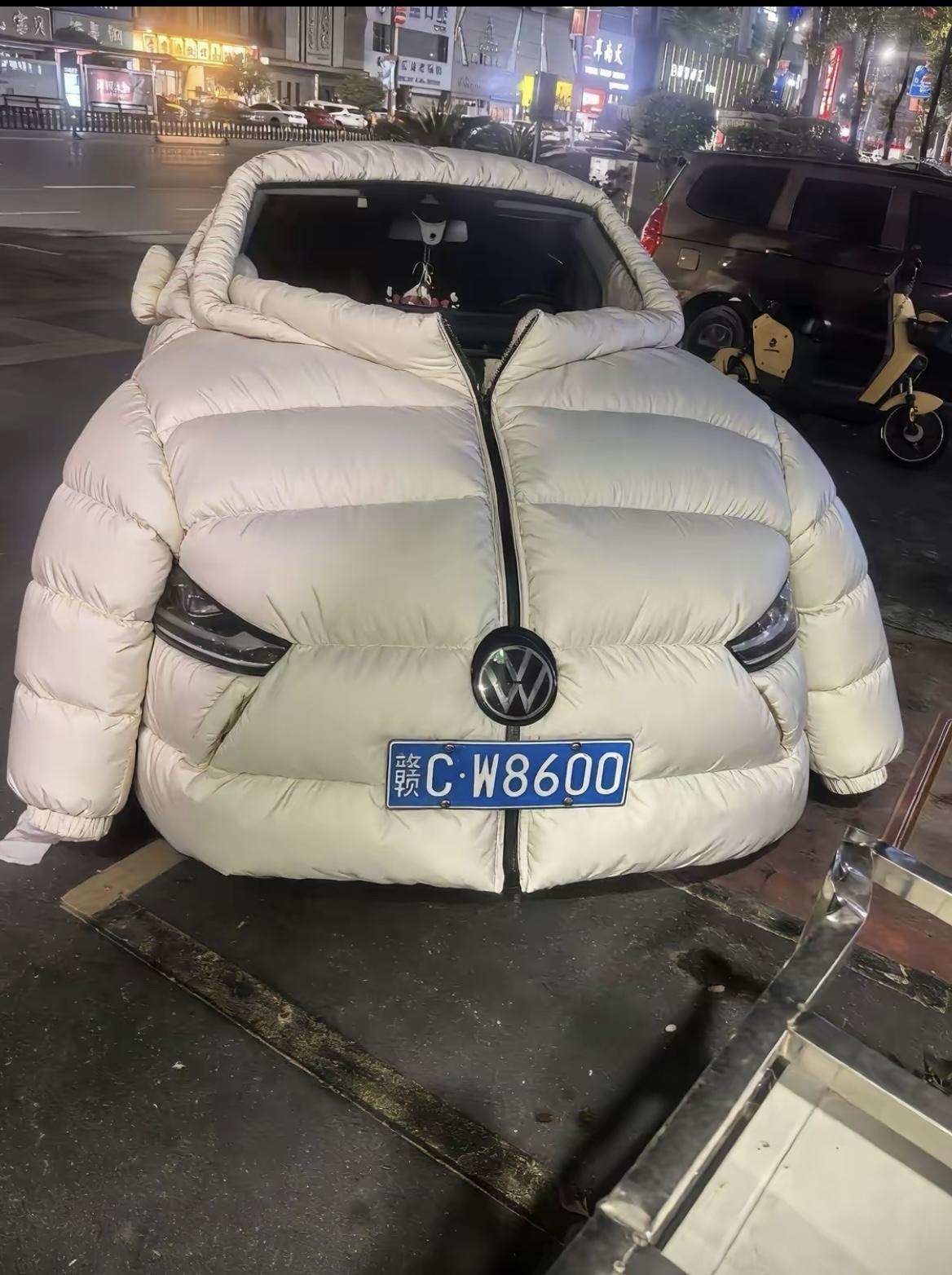 降温了，羽绒服该穿上了[捂脸哭]