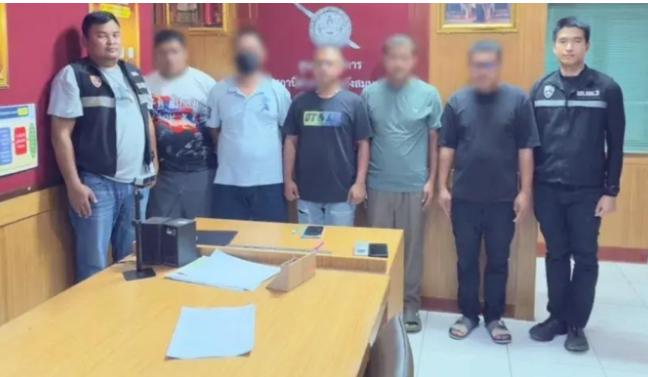 太好了，七个小时就破案了！5月16日，5名中国人在泰国沙缴府，遭4名现役警察及1