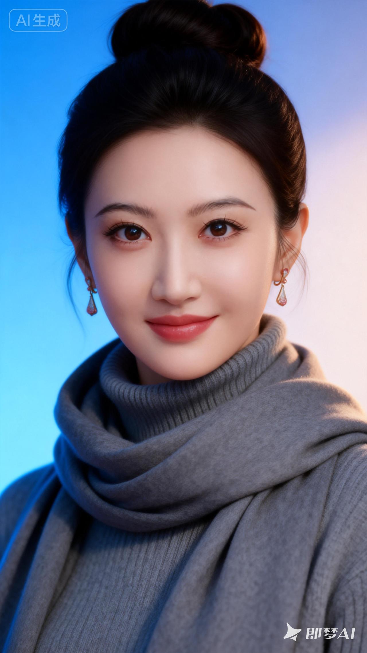 温柔微笑，优雅气质，时尚穿搭，完美呈现！🌟💖