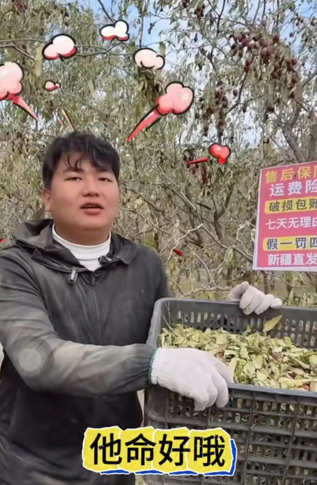 全红婵哥哥全进华在直播间回应有人说她命好的问题。他说命好，直播助农，哪里命好了。