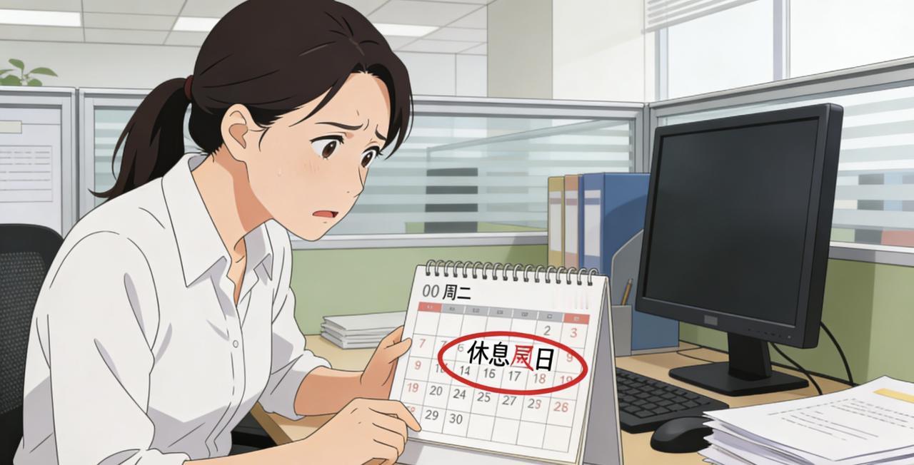 “双休不一定是周六日？”女子吐槽公司休息被安排到周二周三，评论区网友吵翻了最