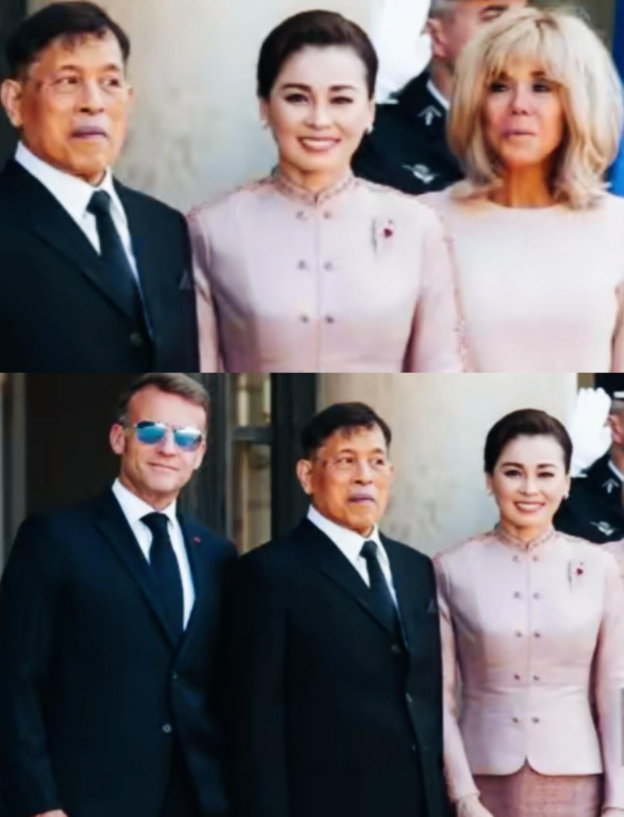 泰国国王的表情和眼神看起来是不是特点十足啊？泰国国王这么特别的眼神在看什么呢？