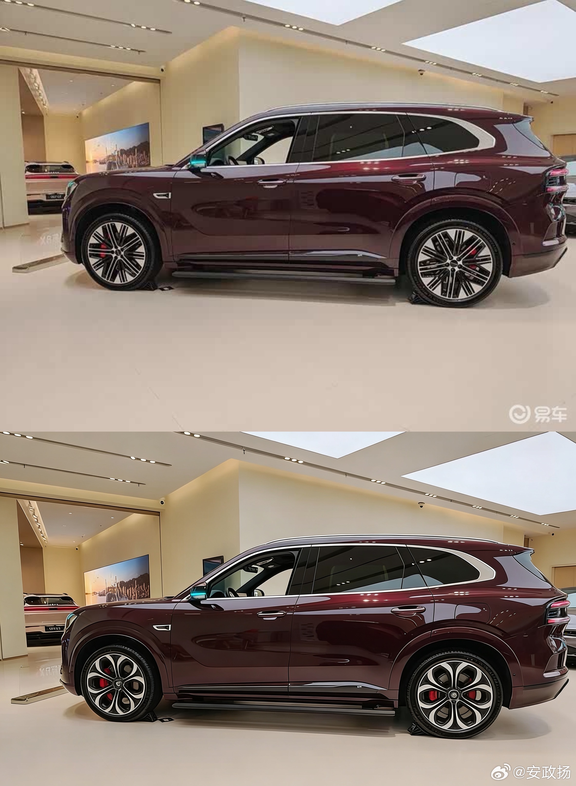 极氪极氪8x你们喜欢哪个轮毂？