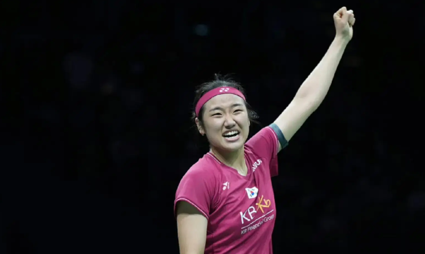 羽毛球世锦赛，女单八强已出6席1，安洗莹——世界排名第1—韩国2，韩悦——
