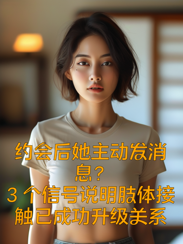 约会后她主动发消息？3个信号说明肢体接触已成功升级关系