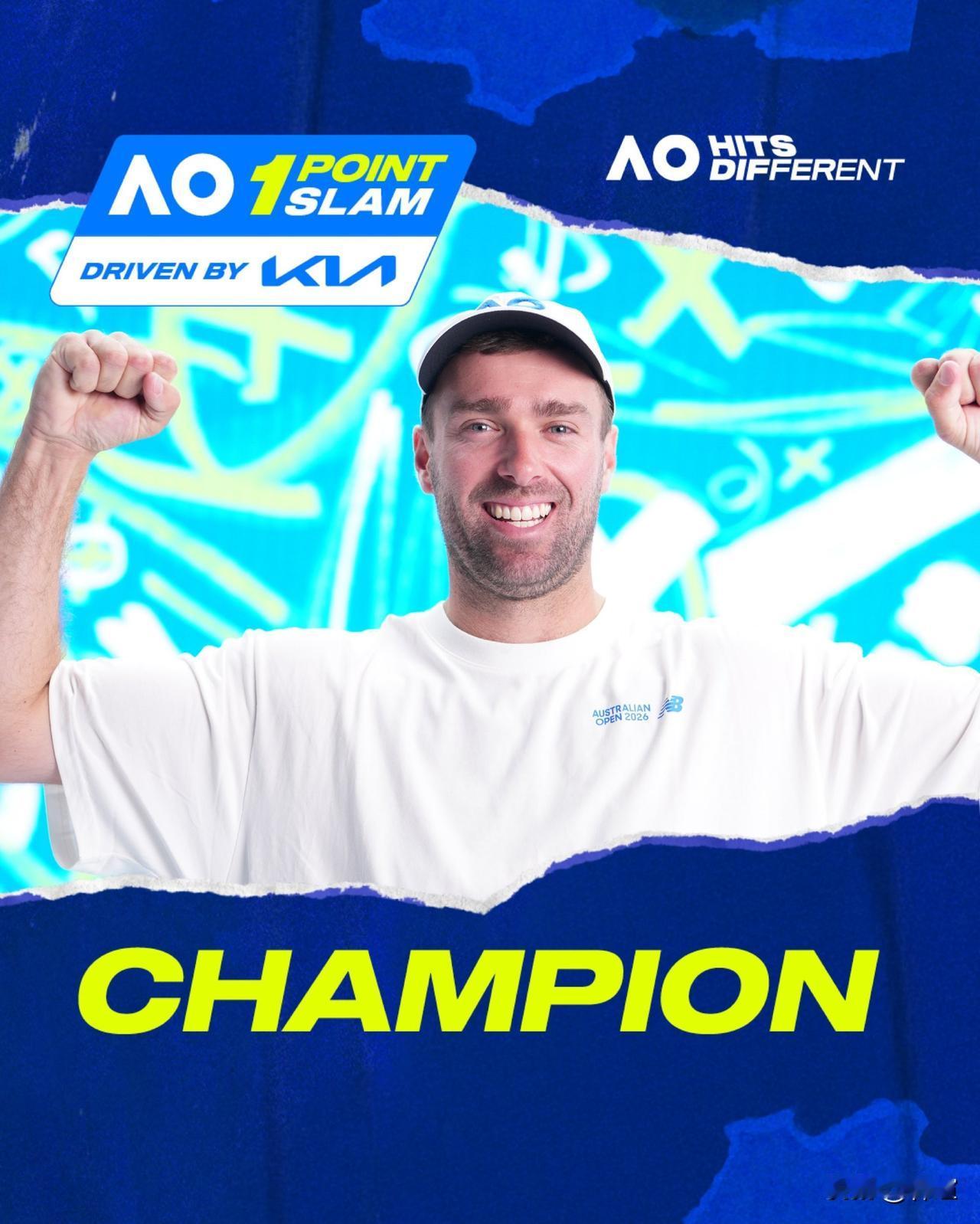 业余球员“一球制胜”豪取100万澳元极度欢乐的澳网“一球制胜”14