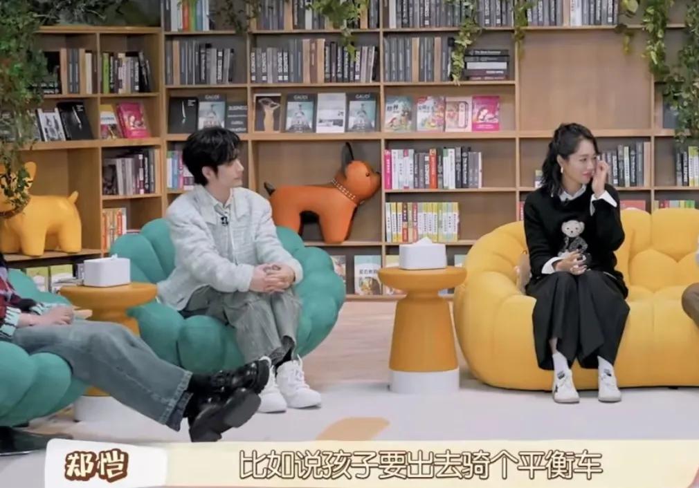 郑恺：“我是一个非常严谨的人我以前，比如说孩子要出去琦个平衡车，我必须得全副武装