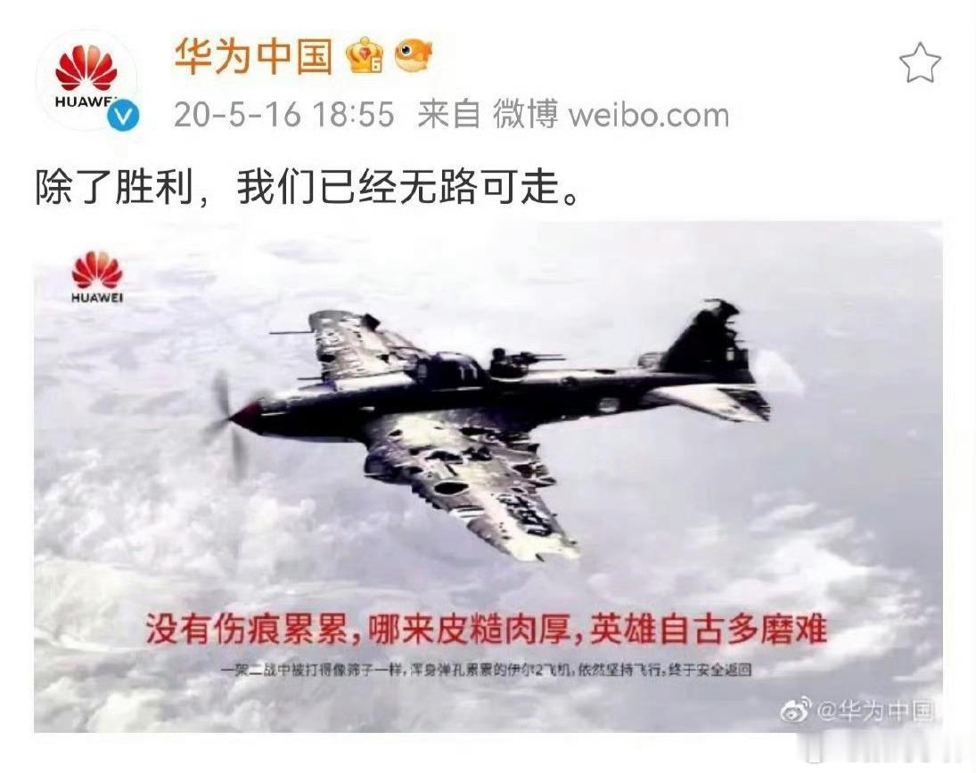 华为感谢美国制裁敌人逼着让你快速成长，不破不立，幸好华为都挺过来了